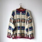 vintage wool norway sweater
