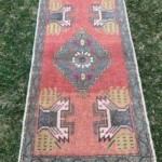 vintage turkish rug doormat