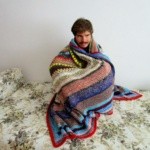 handmade crochet blanket