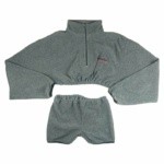 Vintage 90s Reworked Nautica Sweatshirt Crop Top & Shorts S M L