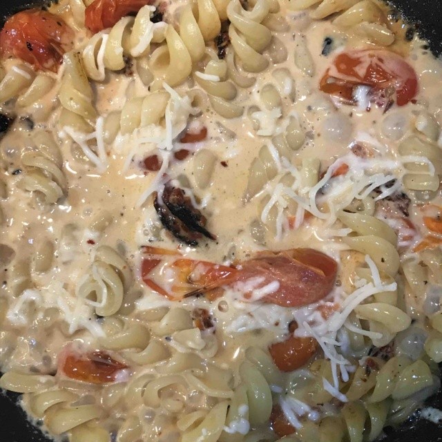 made my own pasta sauce ~